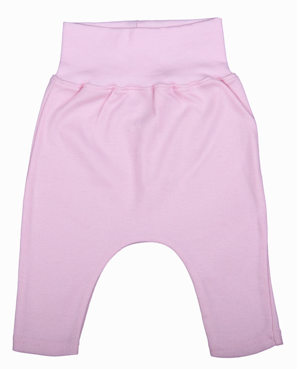 Effortlessly Cozy — Cotton Footless Leggings for Little Ones in Pink
