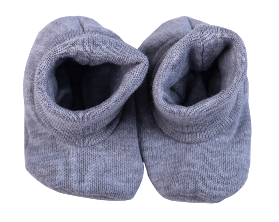 2-Pack Blank Ribbed Shoes Made From 100% Cotton - Little Lumps