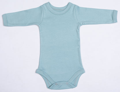 Sage Crew Neck Onesie- long sleeve - Little Lumps