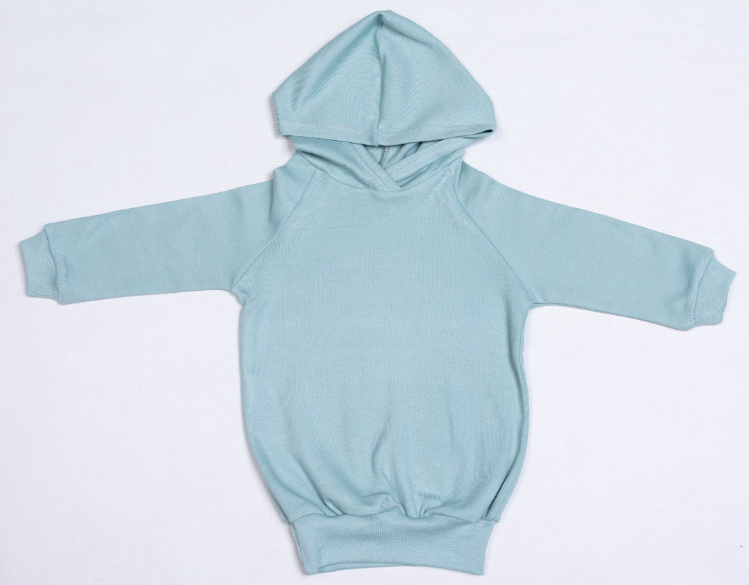 100% cotton Long Sleeved Sage Hoodie