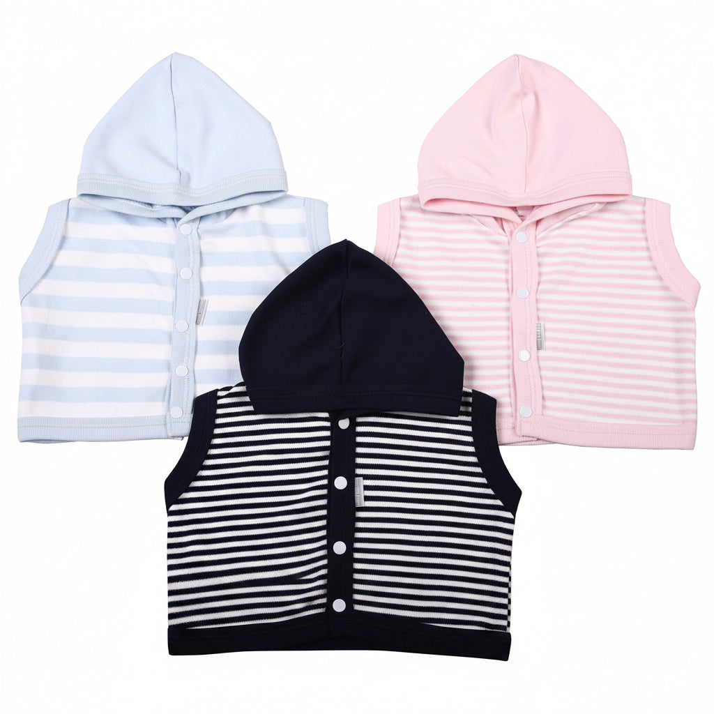 Sleeveless Baby Hoodies - Little Lumps