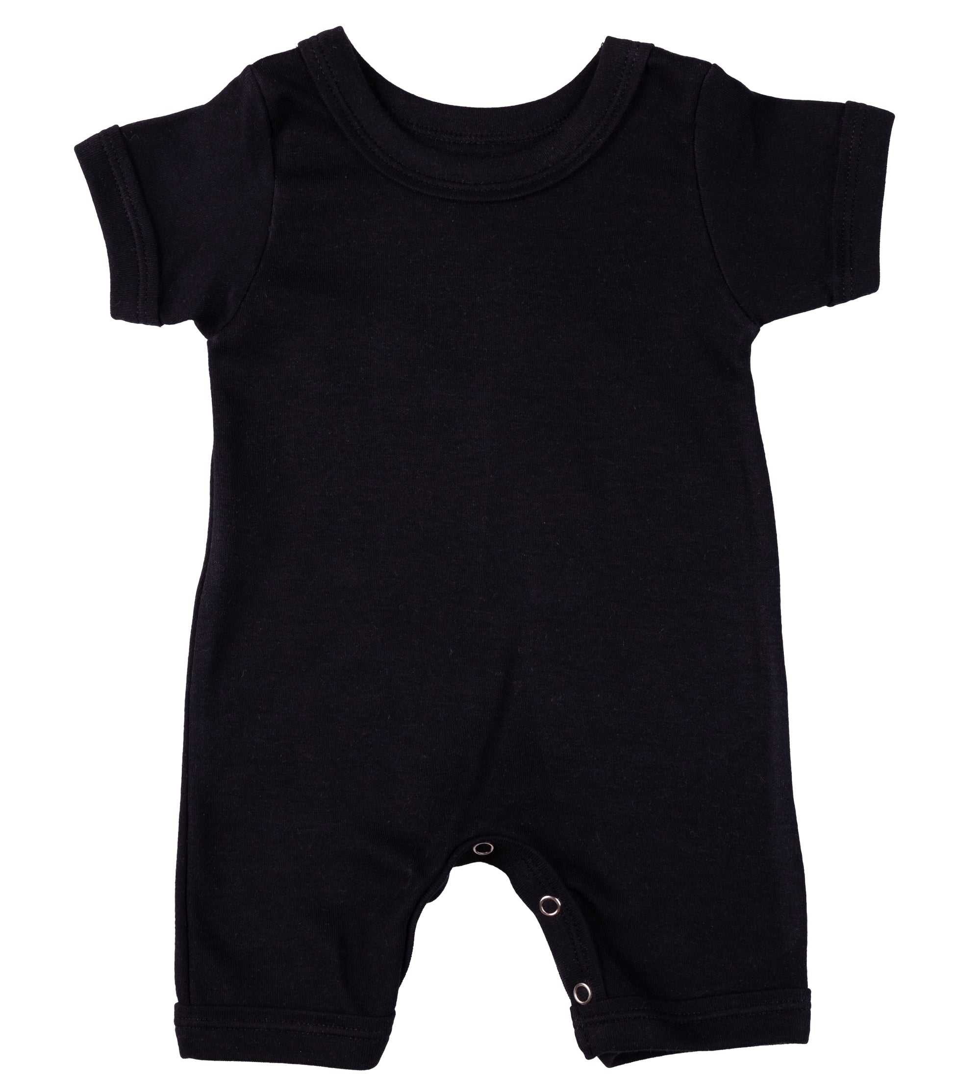2-Pack Short Sleeved Blank Baby Romper Made From 100% Cotton - Little Lumps