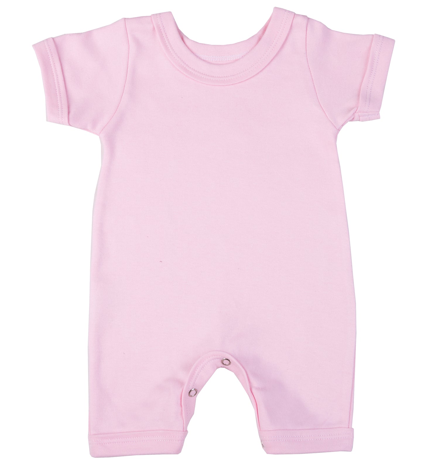 2-Pack Short Sleeved Blank Baby Romper Made From 100% Cotton - Little Lumps