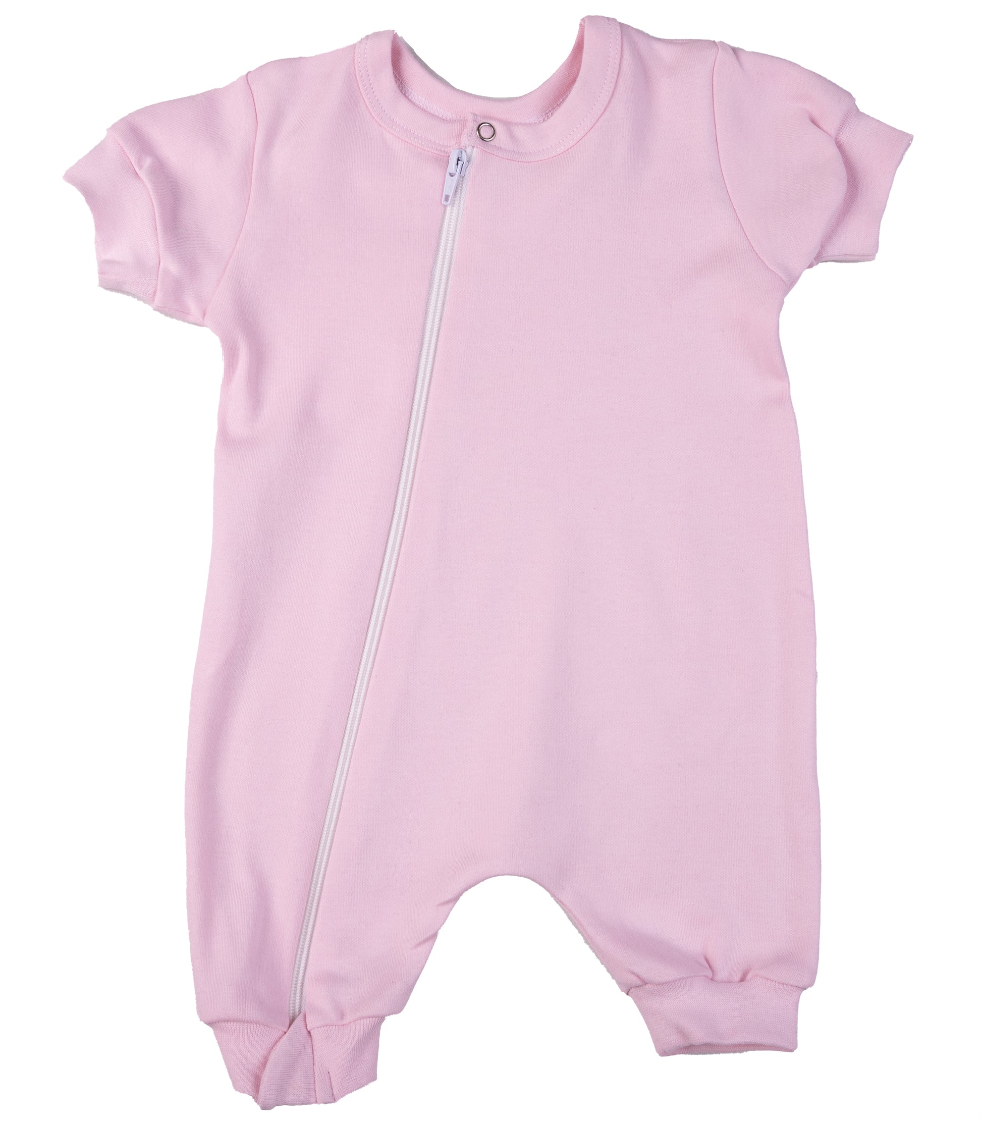 2-Pack Zip Summer Rompers Made From 100% Cotton - Little Lumps