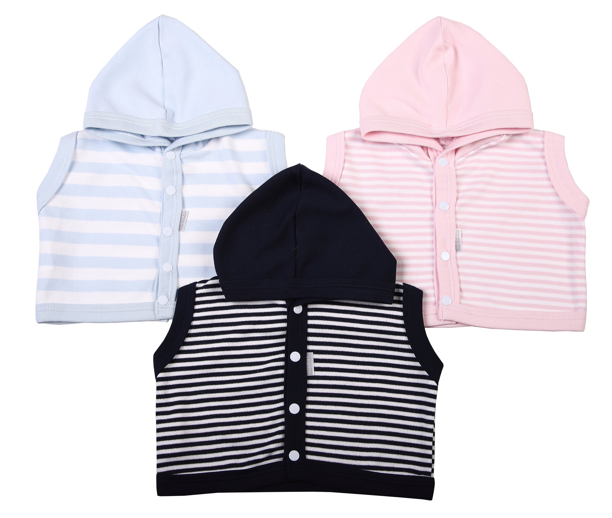 Sleeveless Baby Hoodies - Little Lumps