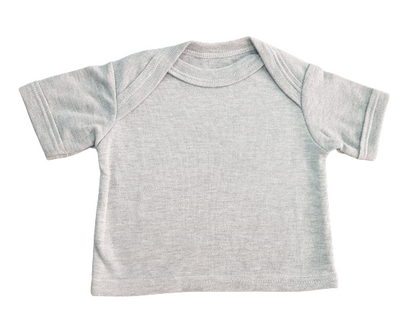  Baby Short Sleeve Envelope Neck T-Shirts Made From 100% Cotton - Little Lumps