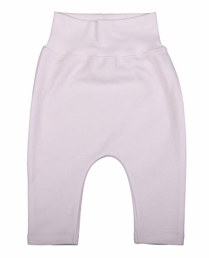 Effortlessly Cozy — Cotton Footless Leggings for Little Ones in White