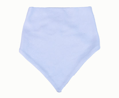 2-Pack 100% Cotton Mixed Colours Blank Baby Bandanna Bib Sets - Little Lumps